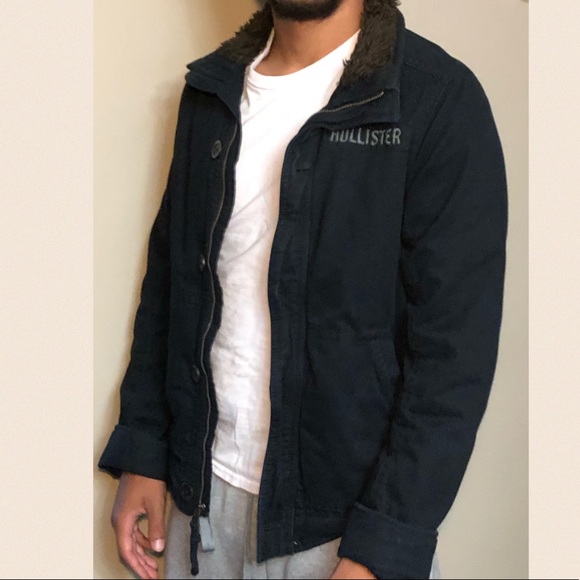 Hollister Other - Men’s Hollister Fur Lined Coat